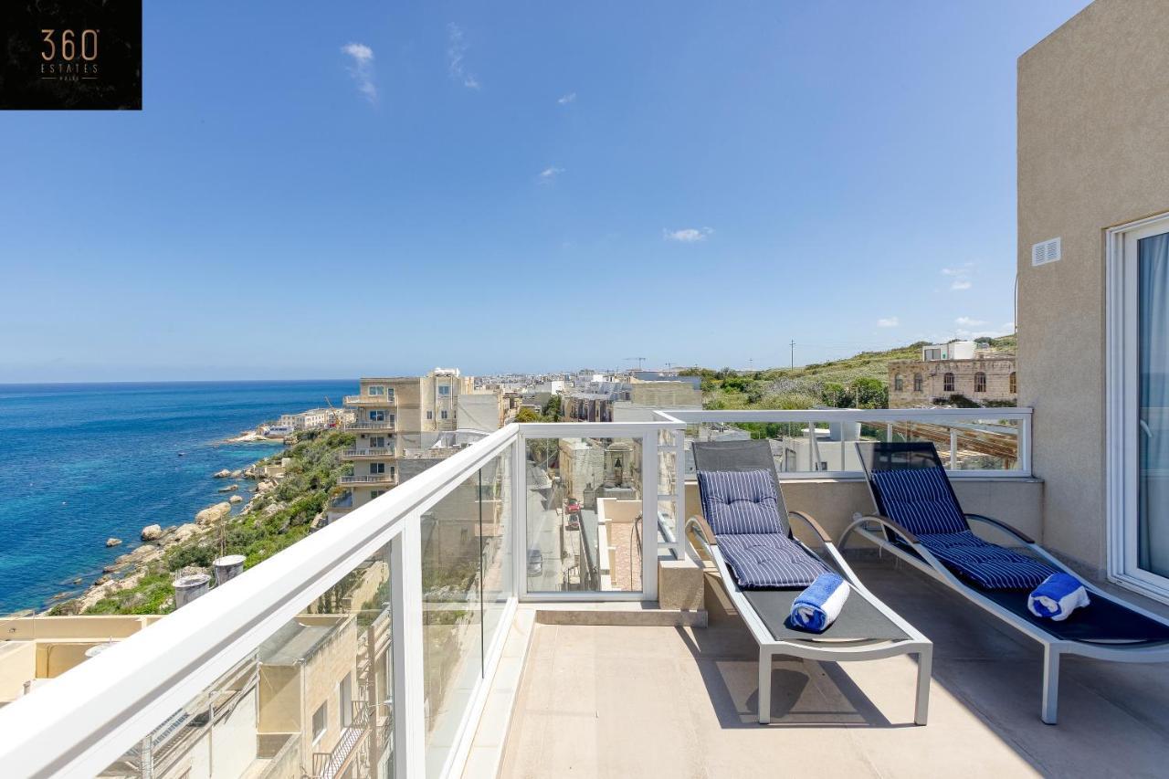세인트폴스베이 Lux Sea Front Penthouse With Breathtaking Views In St Pauls By 360 Estates 아파트 외부 사진